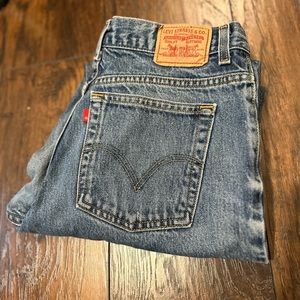 Levi jeans, 550, denim, relaxed fit